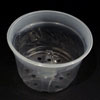 8" Crystal Clear Orchid Pot