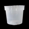 6" Rigid Clear Orchid Pot - Taller
