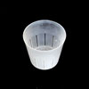 3" Slotted Clear Orchid Pots